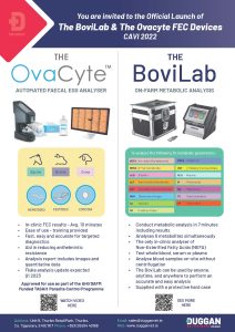 Launch of OvaCyte and Bovilab technology at CAVI 2022